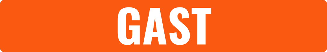 Button mit Aufschrift GAST